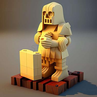 3D модель Минифигурки LEGO Онлайн игра (STL)